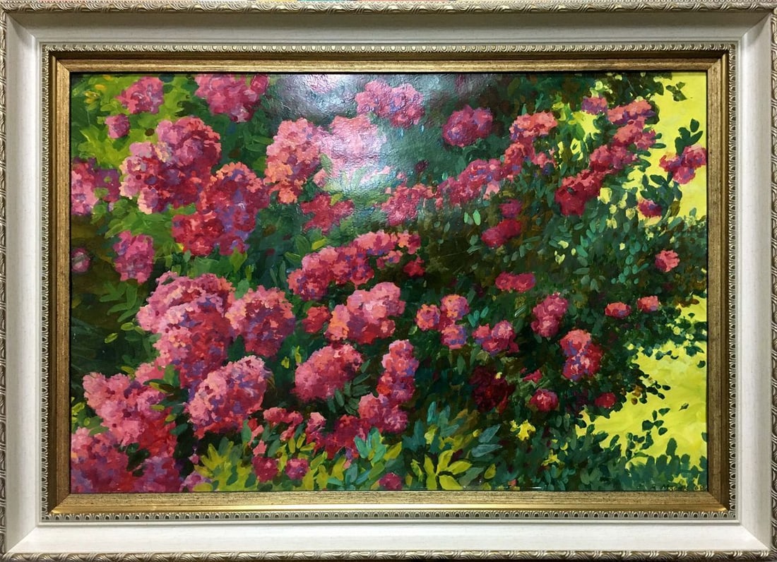 Oil painting Garden Masik Vladimir Ilyich: Title: Oil painting Garden Masik Vladimir Ilyich Description: "Vern 424