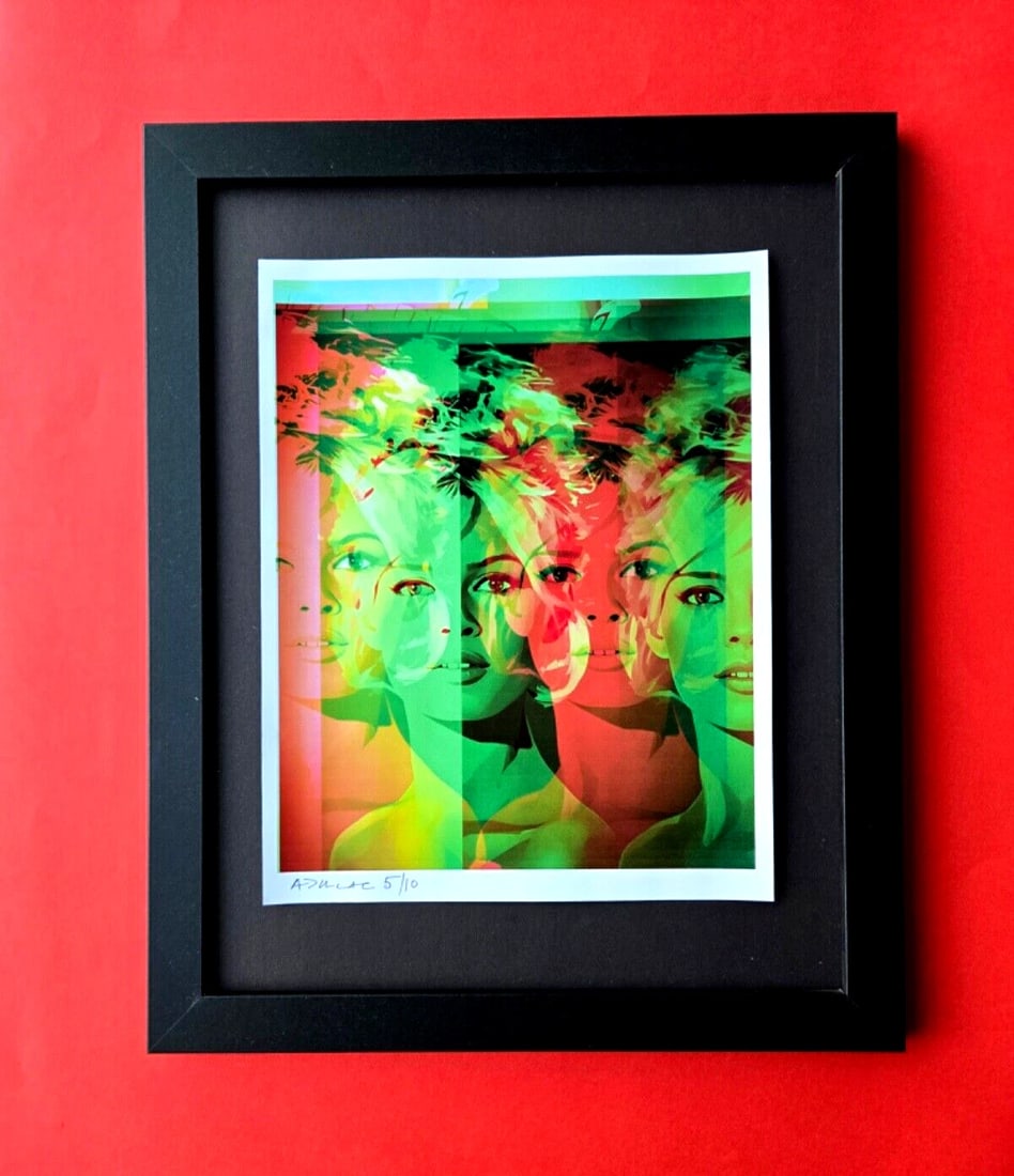 ALEXANDER DULAC | BRIGITTE BARDOT Hand Signed Authentic Edition of 10 COA (1 of 5)