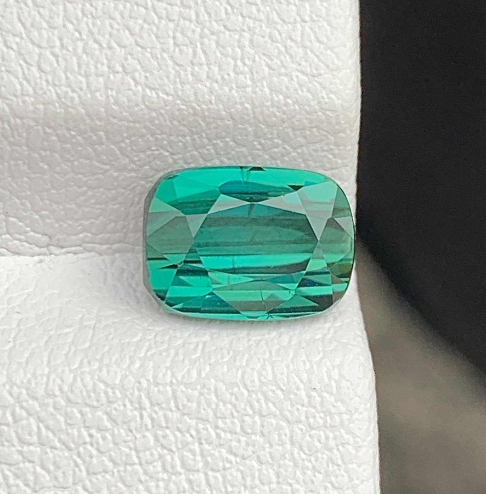 Blue Green Tourmaline Gemstone: Natural October Birthstone, Africa (1.96 CT) (1 of 13)