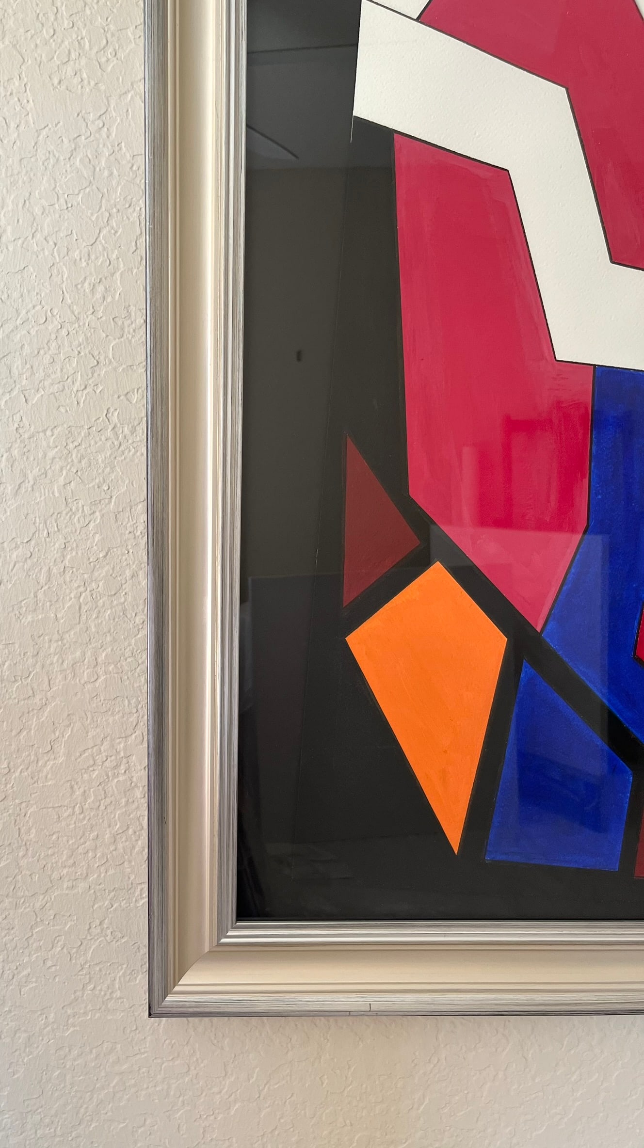 Grace Absi Brake up 2011 Acrylic Painting on Arches Paper Framed (1 of 2)