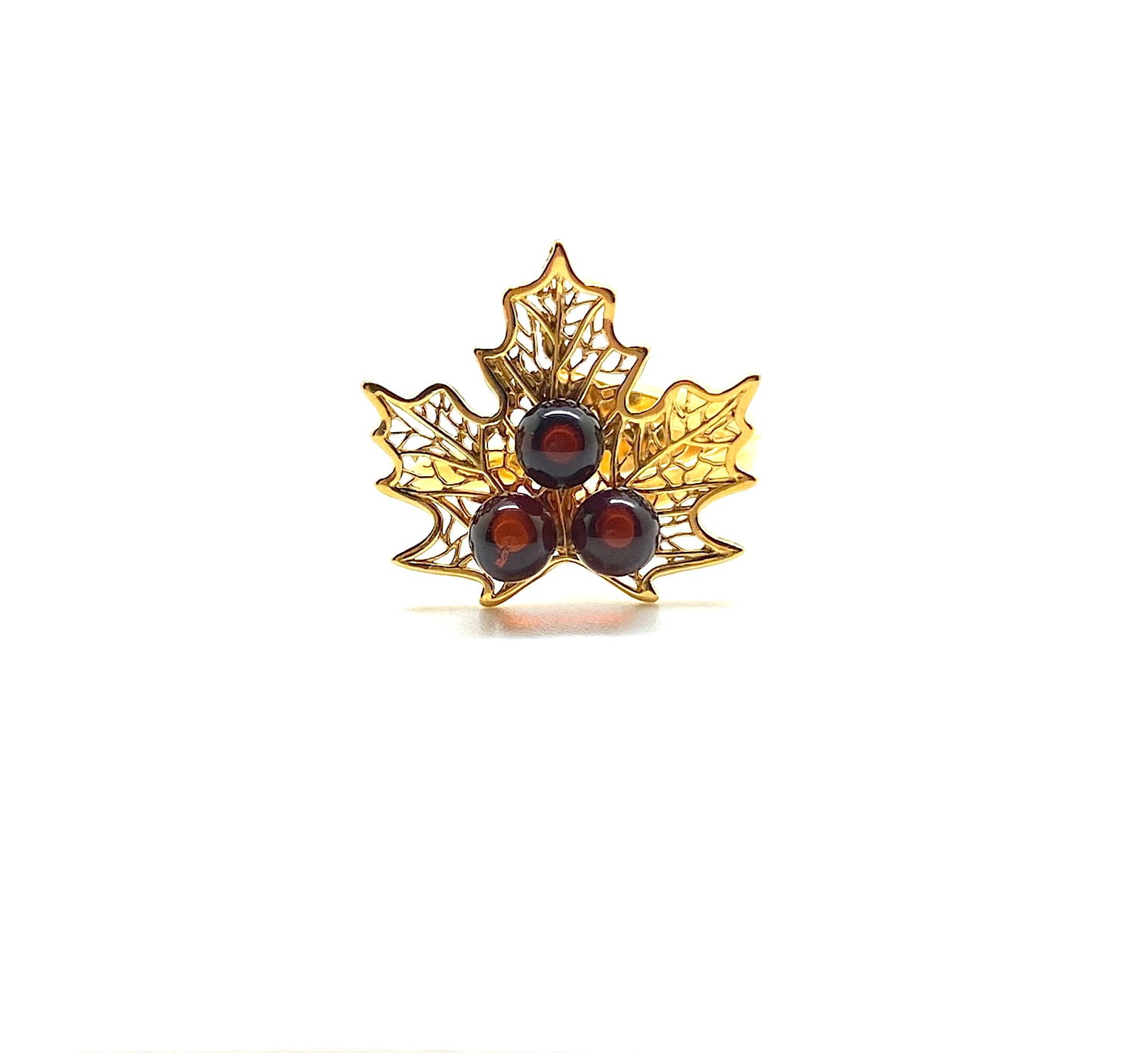 Unique and Beautiful Amber Ring - 8