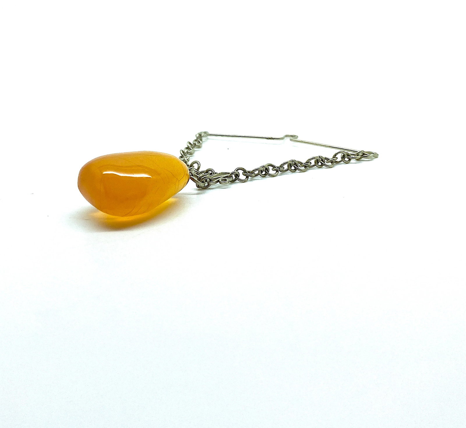 Beautiful Amber Brooch - 5
