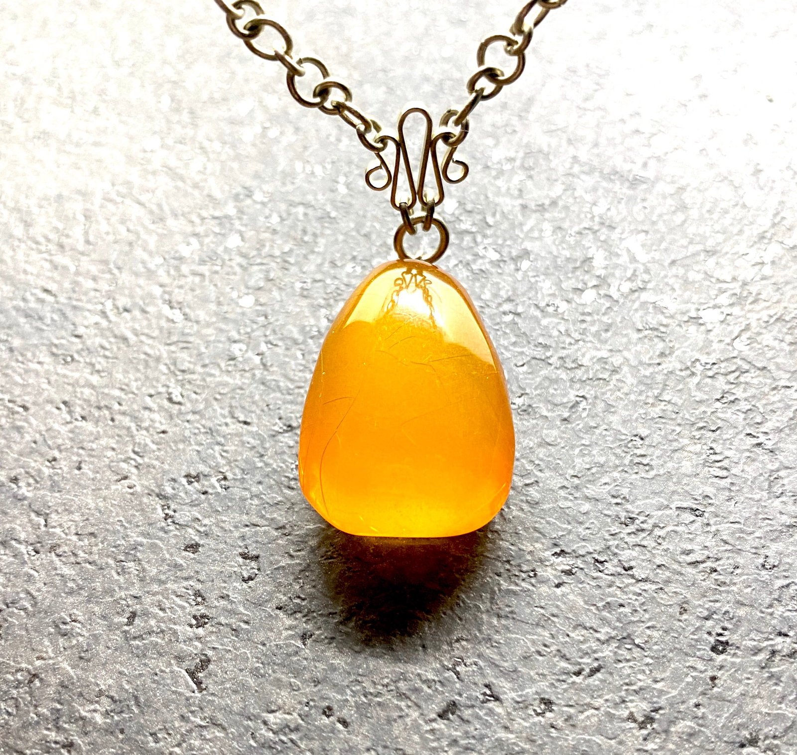 Beautiful Amber Brooch - 6