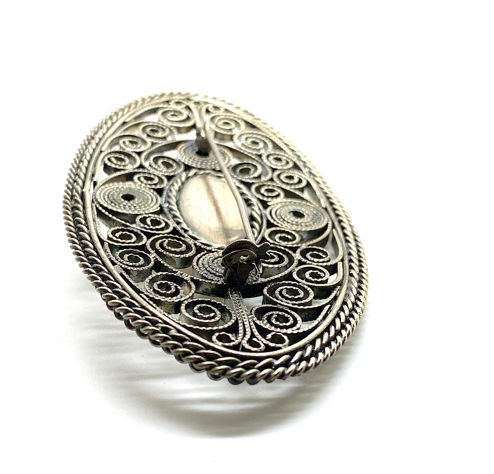 Incredible Amber Brooch - 7