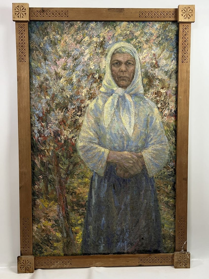 Oil painting Mother's wings Sytnyk Nikolay Grigorievich: Title: Oil painting Mother's wings Sytnyk Nikolay Grigorievich Description: AAA5152The oil painting on Canvas titled Mother's Wings is a profound and emotionally charged portrayal of maternal