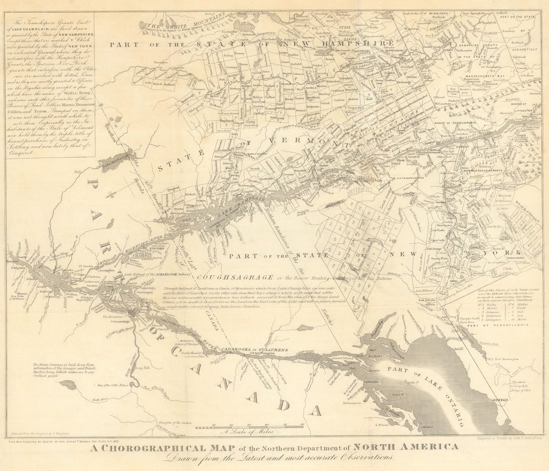 A Chorographical Map of the Northern Department of North America 1851 old: Title: A Chorographical Map of the Northern Department of North America 1851 old Description: A Chorographical Map of the Northern Department of North America'. Engraved & Printed by John E. Gavit. Re