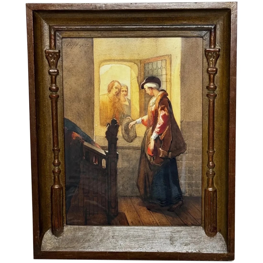 Painting Tudor Monarch Noble Mary Stuart Queen Of Scots By Christoffel Bisschop (1 of 20)