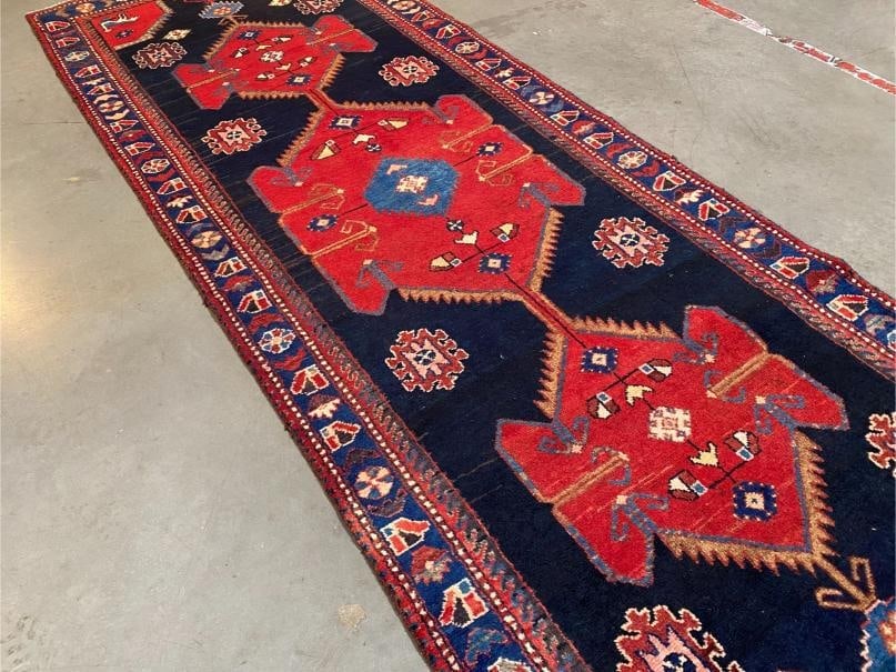 Stunning Persian Runner 3.3x9.9 - 6