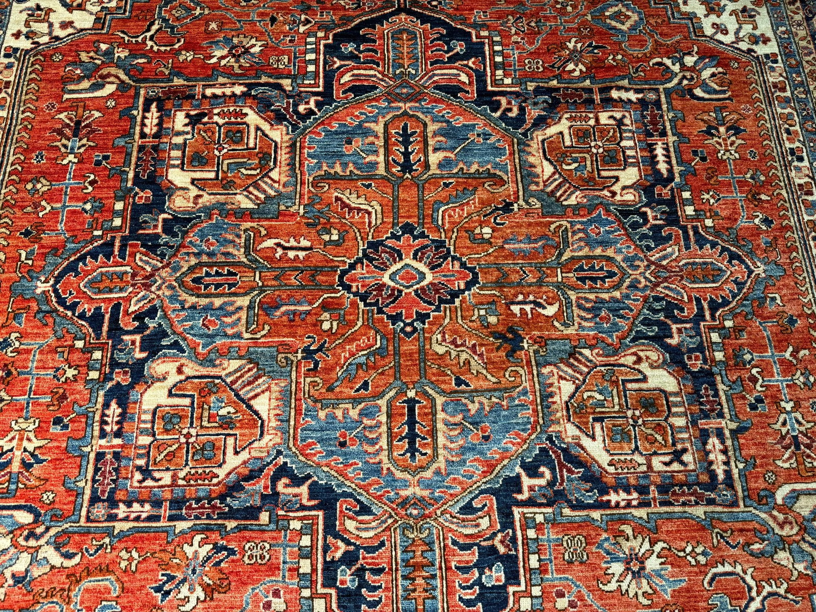 Stunning Super Serapi Rug 9x11.9 - 10