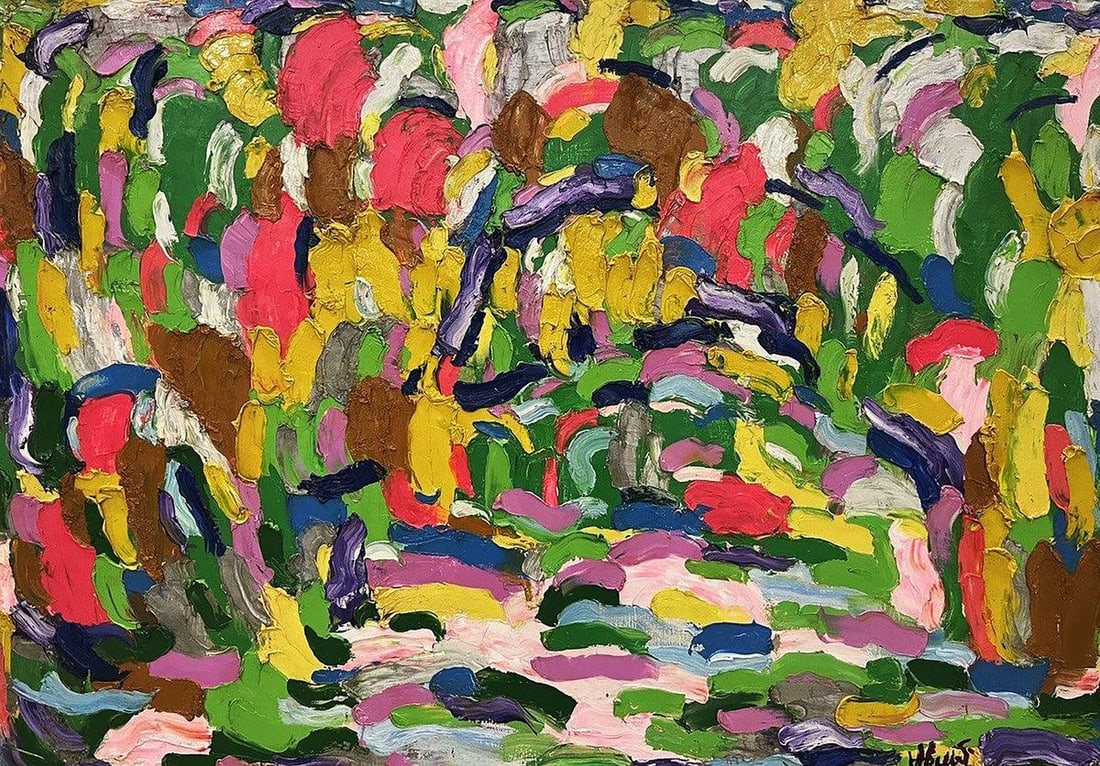 Oil painting In autumn Oleksiy Dakhnenko: Title: Oil painting In autumn Oleksiy Dakhnenko Description: Galler 23 *** ABOUT THIS PAINTING *** * TITLE: "In autumn" * ARTISTS: Oleksiy Dakhnenko * SIZE: 107x155 cm/'42.12x61.02 inches' * MEDIUM: o