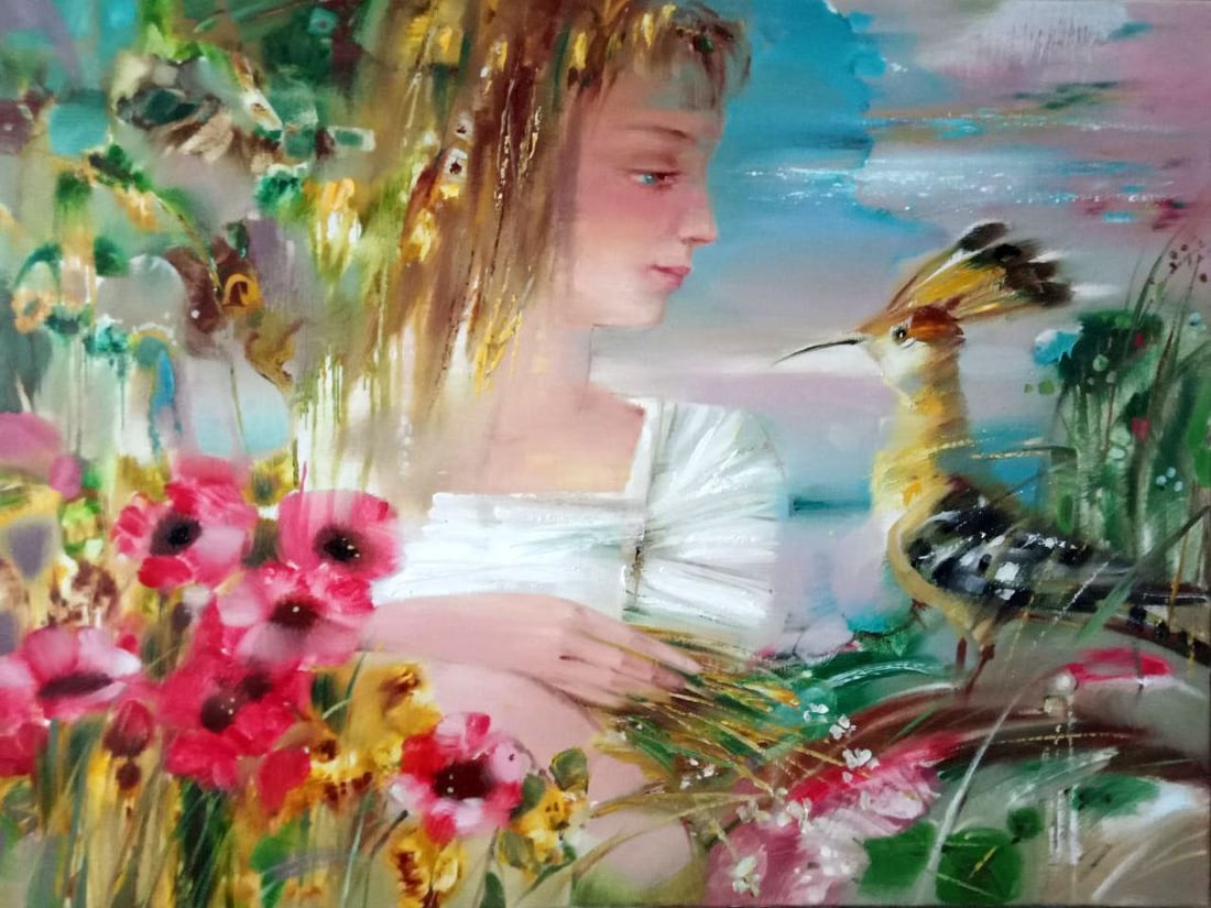 Abstract oil painting Carnival Anatoly Borisovich Tarabanov (1 of 8)