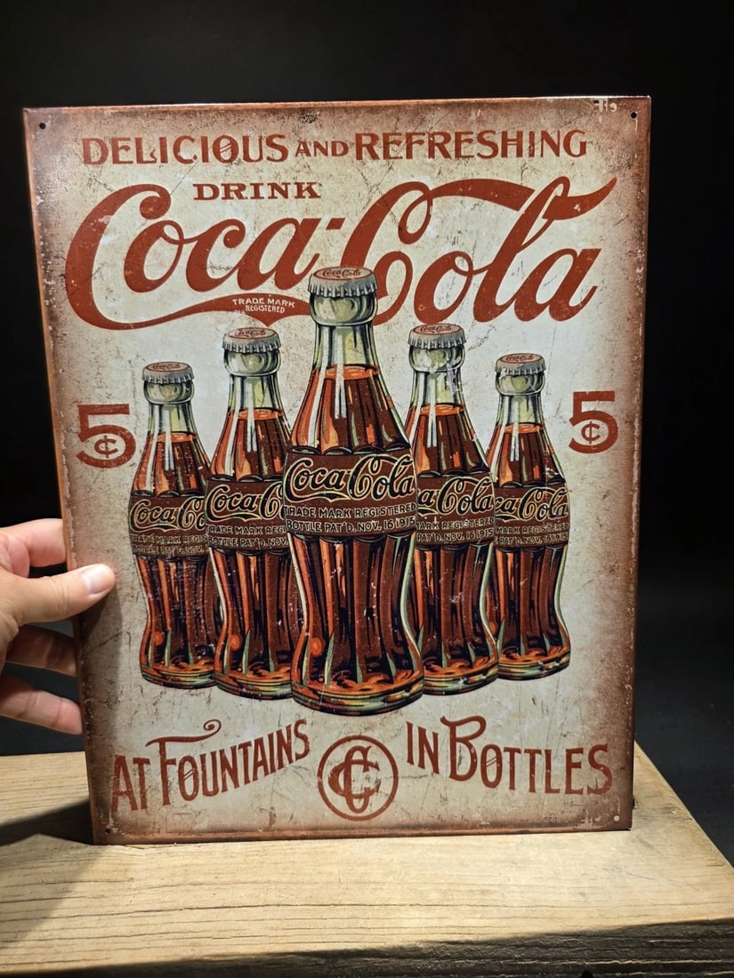Coca Cola Bottles Sign - 2