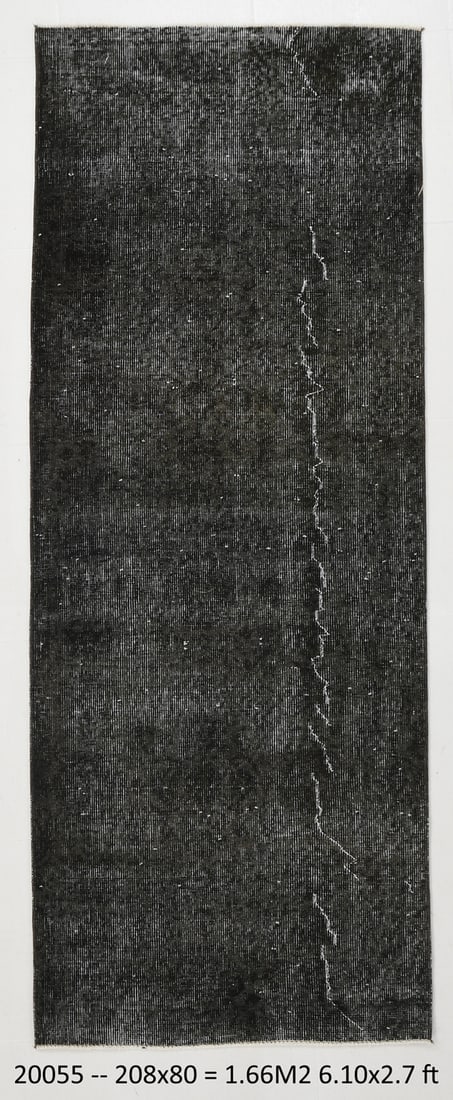 2'7'' x 6'9'' Handmade Vintage Wool Rug - 20055 (1 of 20)