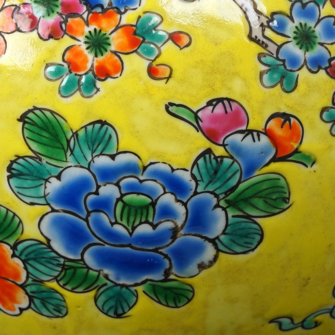 J1930s apanese Polychrome Jar - 6