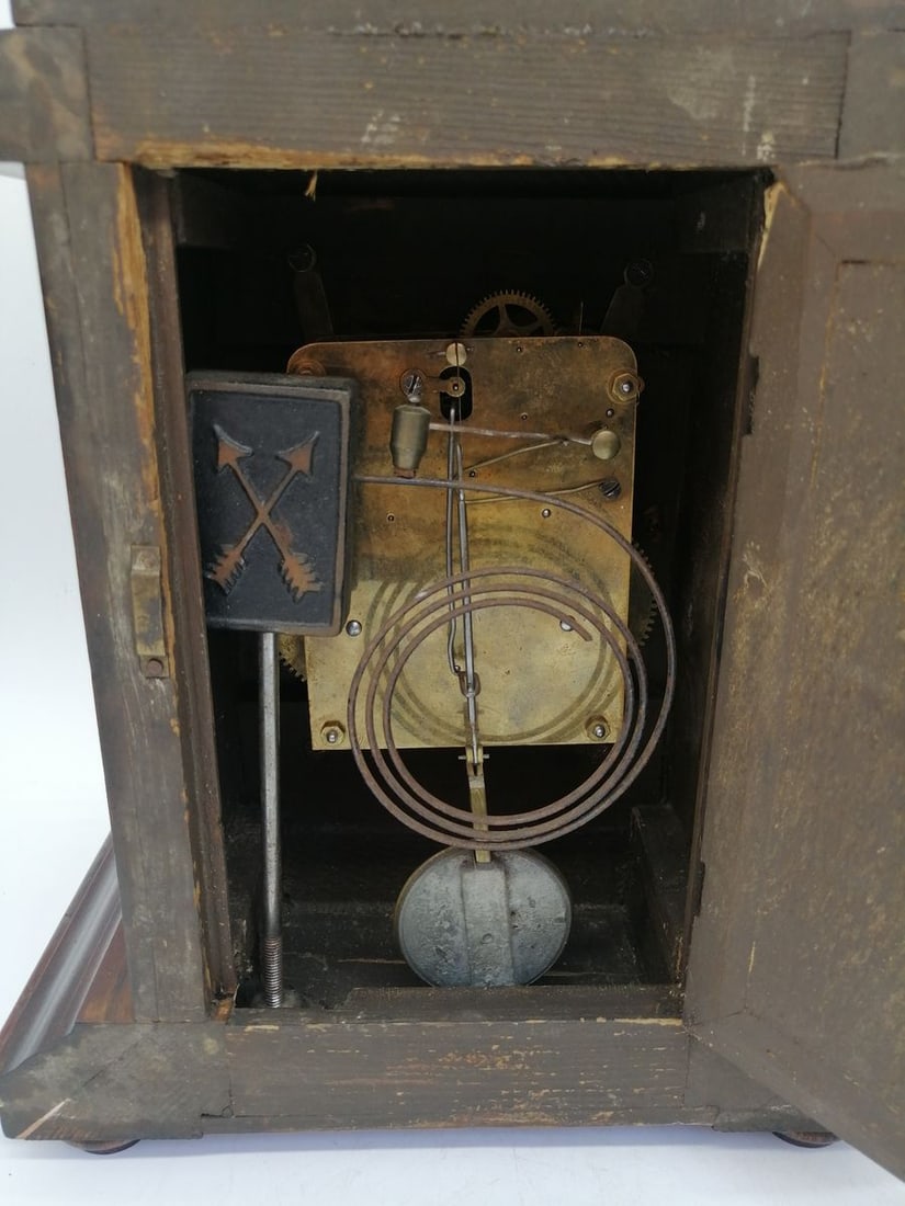 Vintage Wood Clock - 9