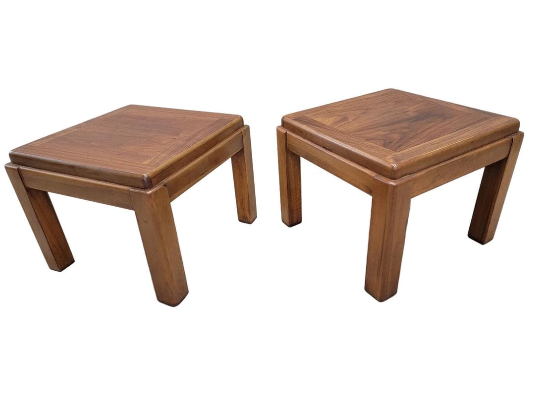 Mid Century Modern Lane Side Tables - Pair - 3