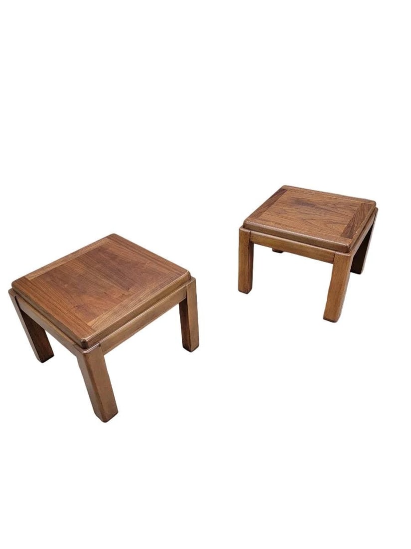 Mid Century Modern Lane Side Tables - Pair - 4