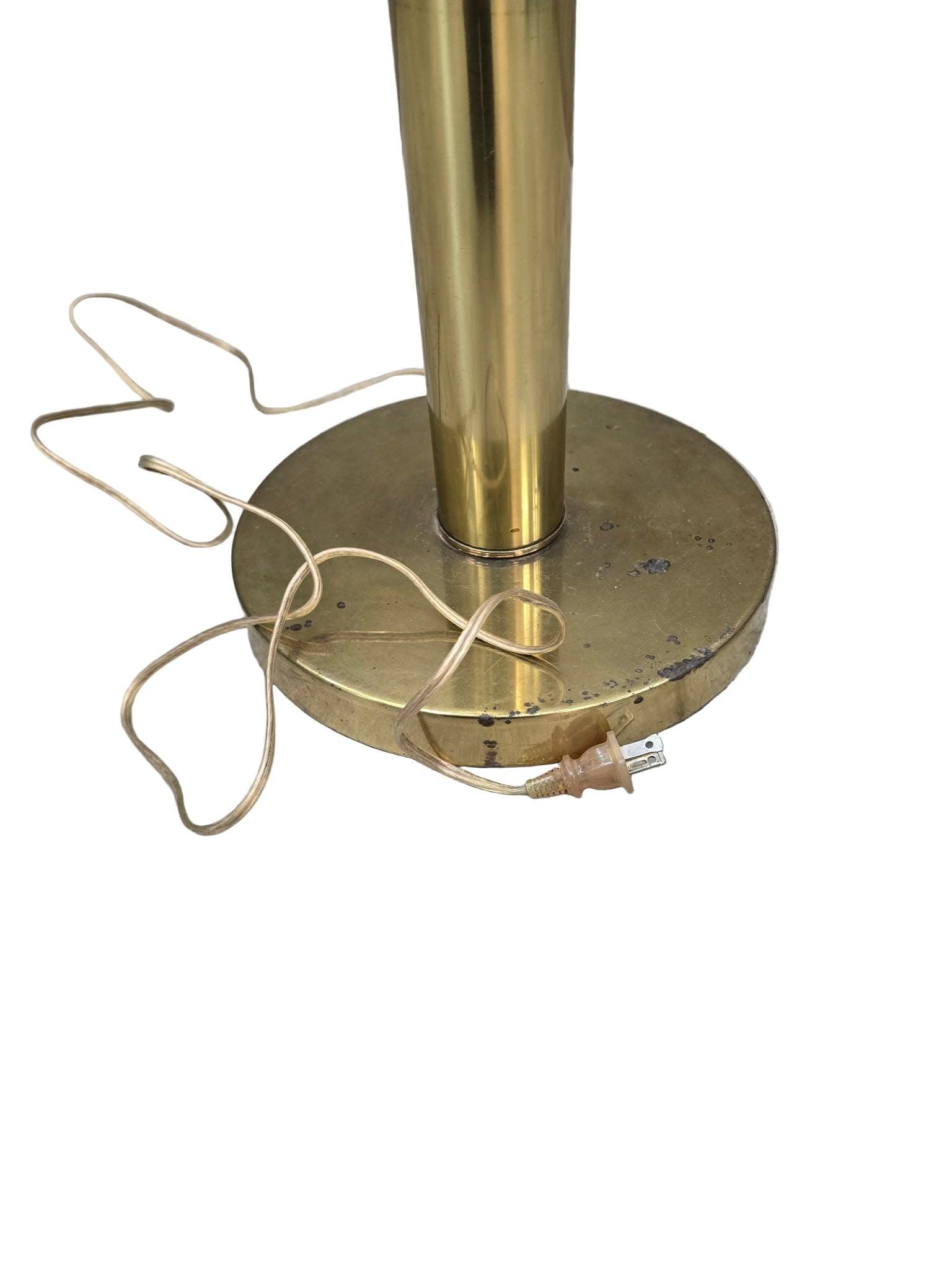 Mid Century Modern Gold 5 Light Orb Floor Lamp - 9