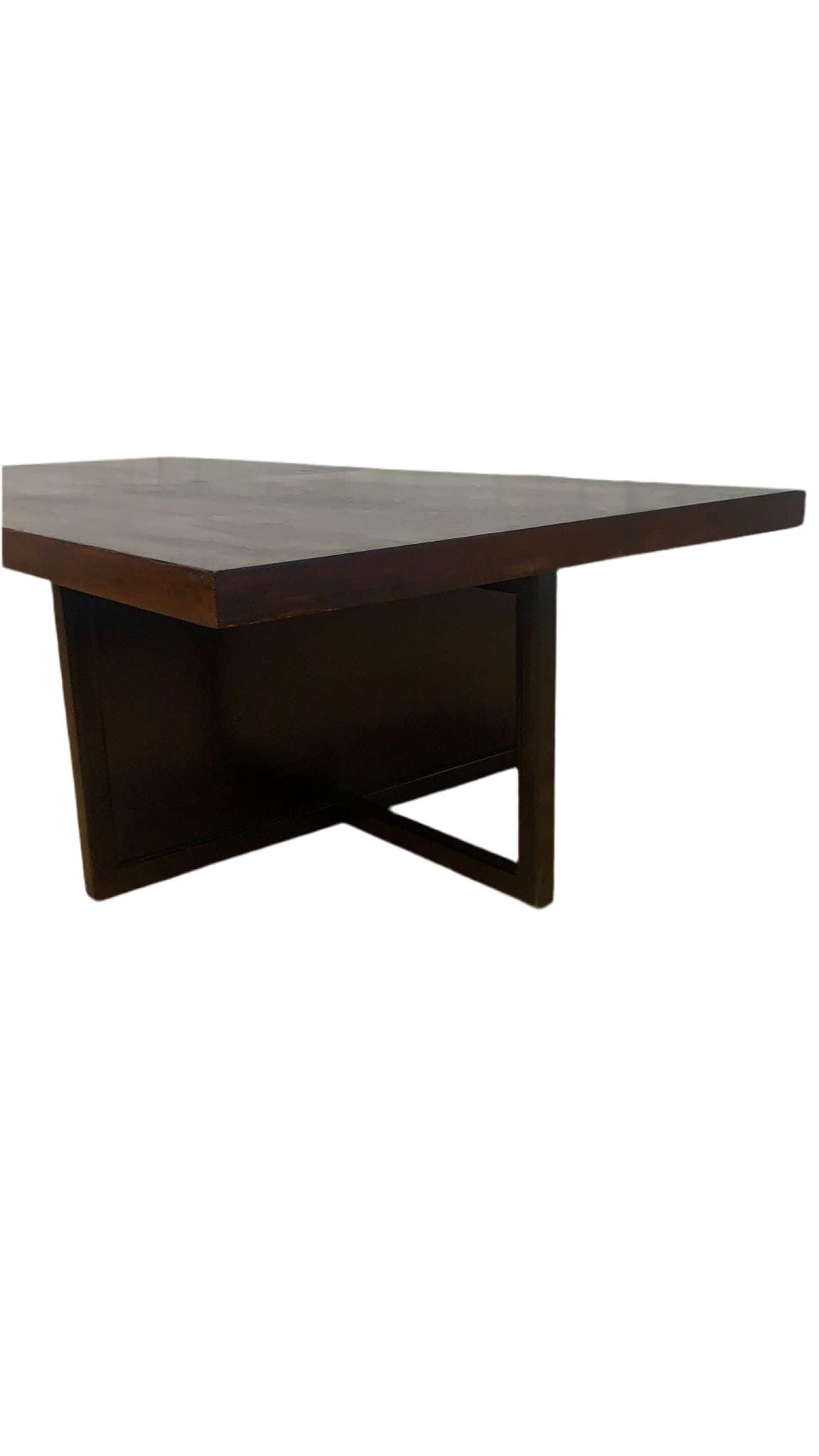 MCM John Keal Style Expanding Coffee Table - 5