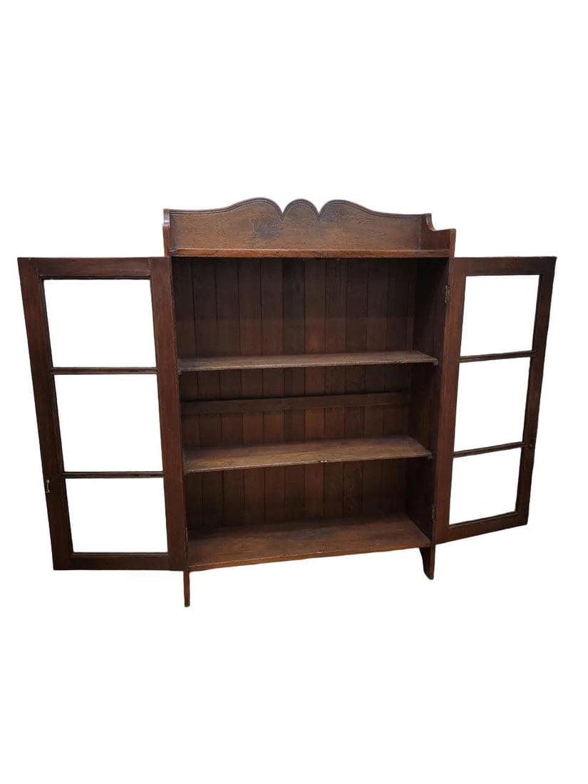 Vintage Thai British Colonial Style Display Cabinet - 3