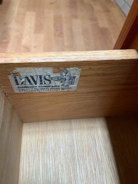 Vintage Chinoiserie Style Bedside Chest by Davis Cabinet Co - Pair - 10