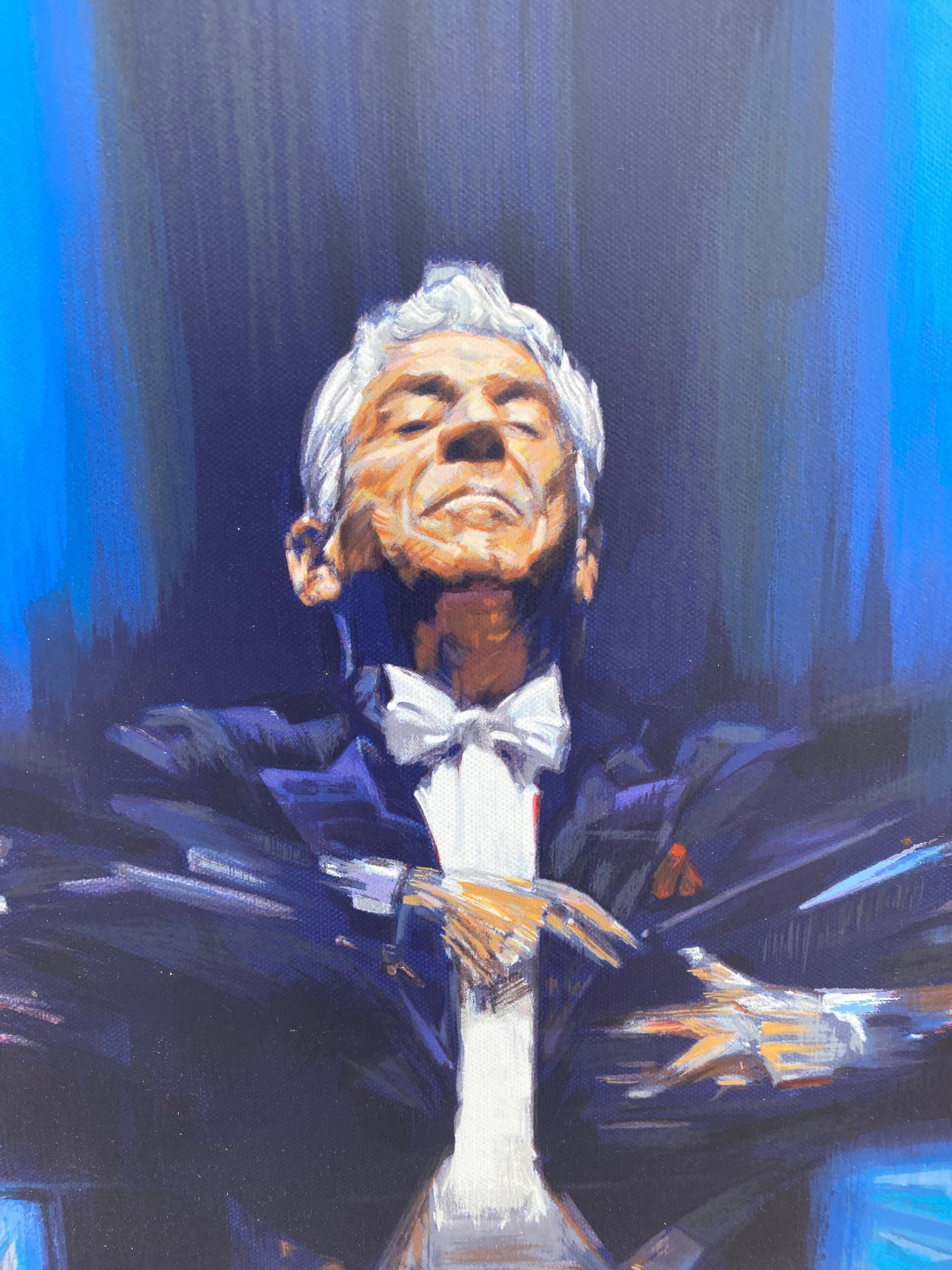 Leonard Bernstein Seriograph by Jin G Kam - 2