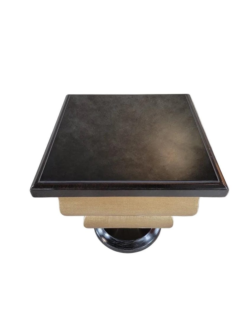Vintage Modern Deco Style Sculptural Side Cocktail Table By Art Max - 3