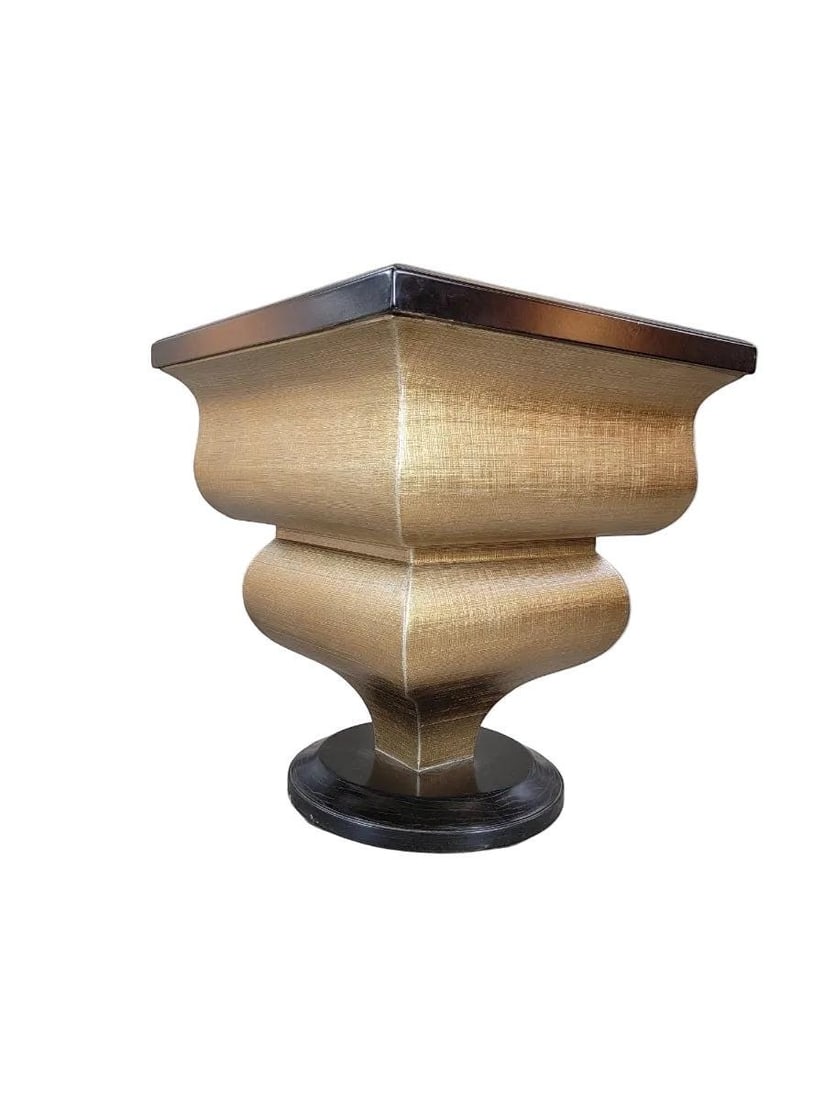 Vintage Modern Deco Style Sculptural Side Cocktail Table By Art Max - 6