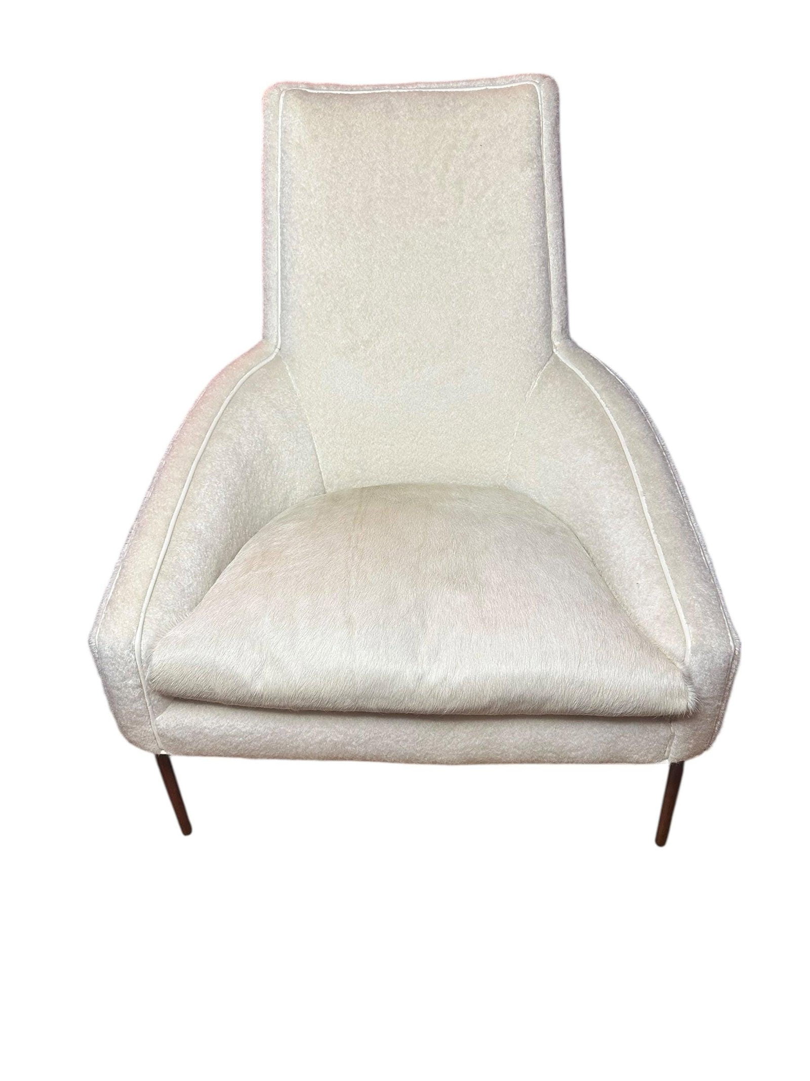 MCM Lawrence Peabody High Back Lounge Chair Newly Reupholstered - 4