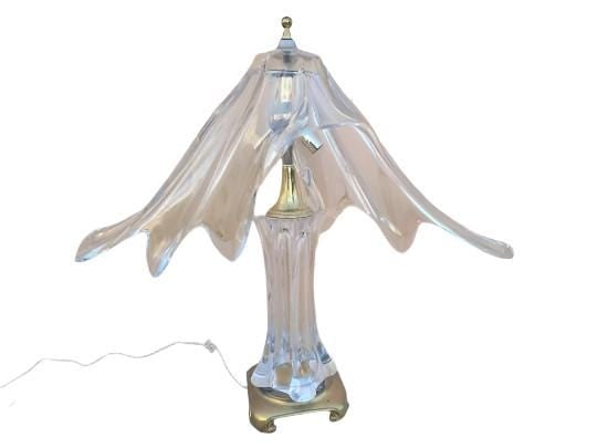 Vintage French Cofrac Art Verrier Freeform Lamp - 2