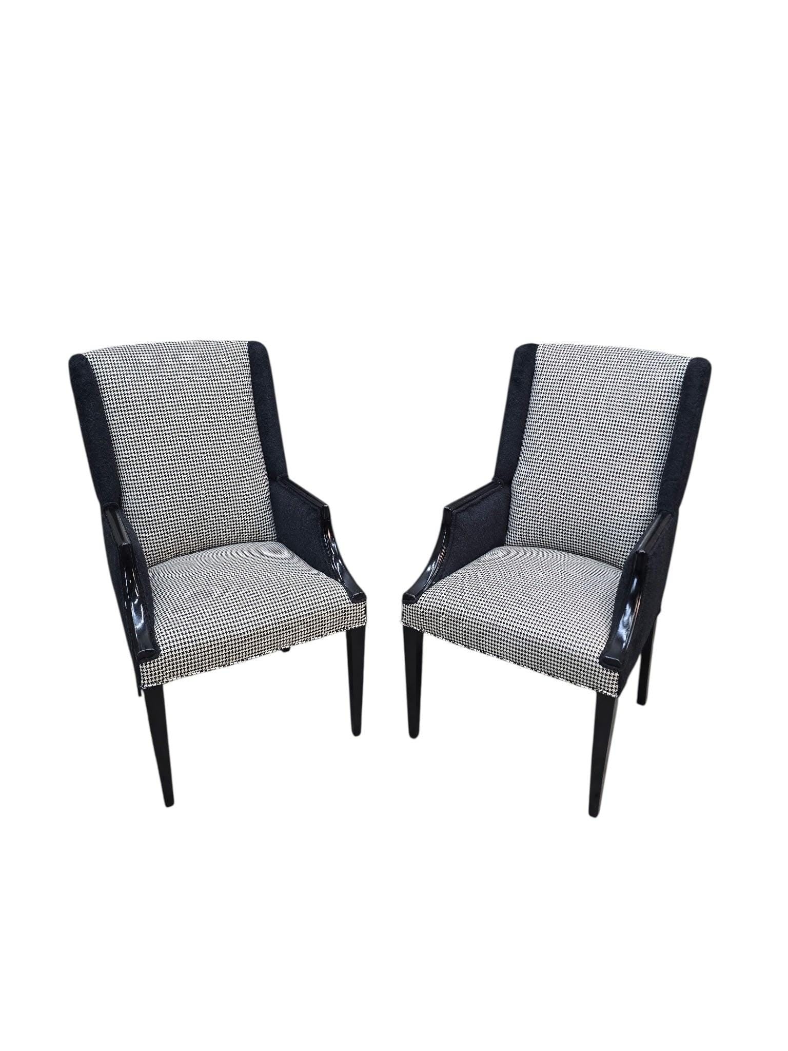 Vintage Lounge Chairs Newly Reupholstered - Pair - 2