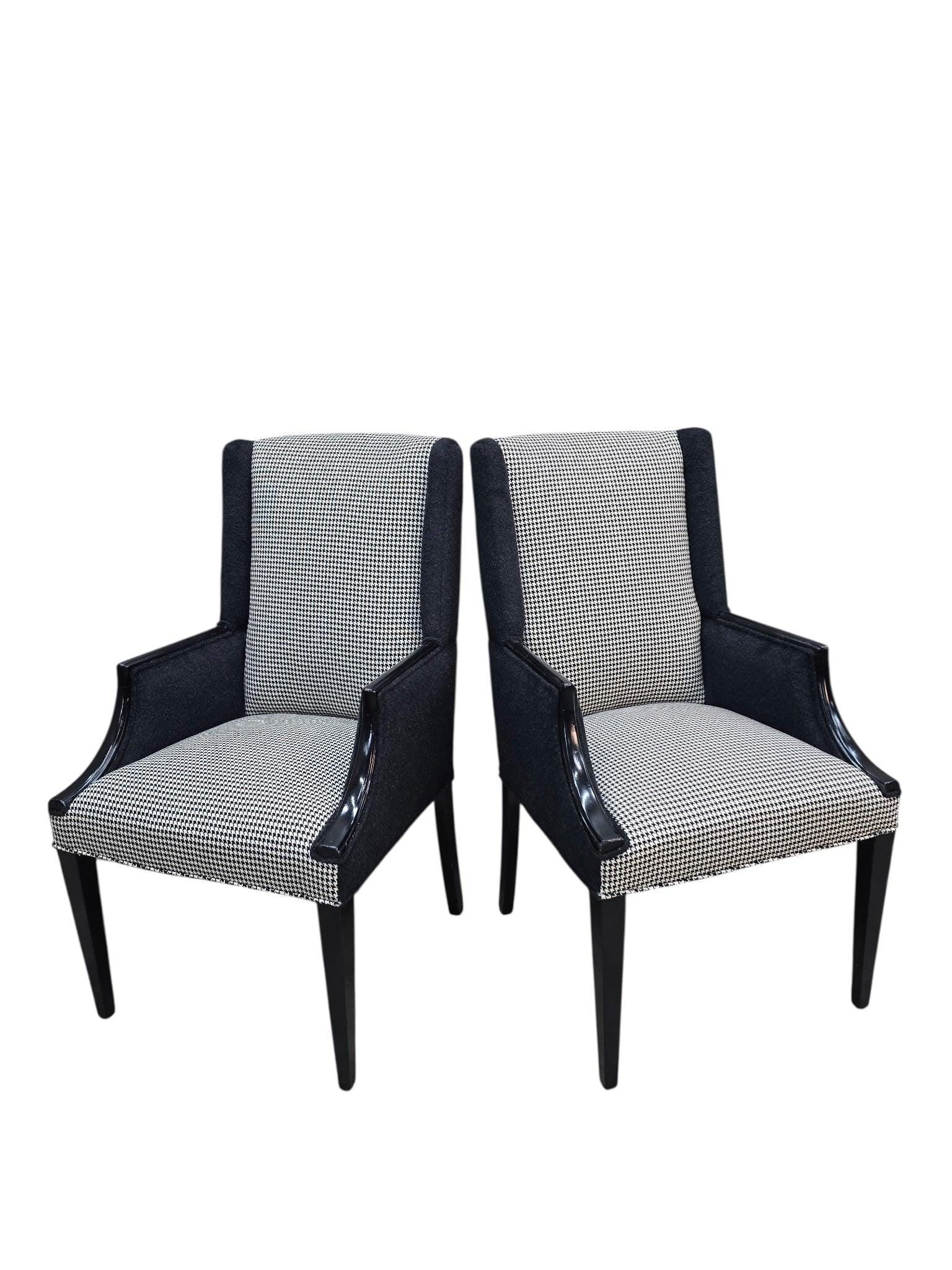 Vintage Lounge Chairs Newly Reupholstered - Pair - 5