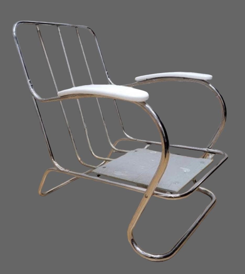 Art Deco Mucke-Melder Side Chair Newly Reupholstered - 6