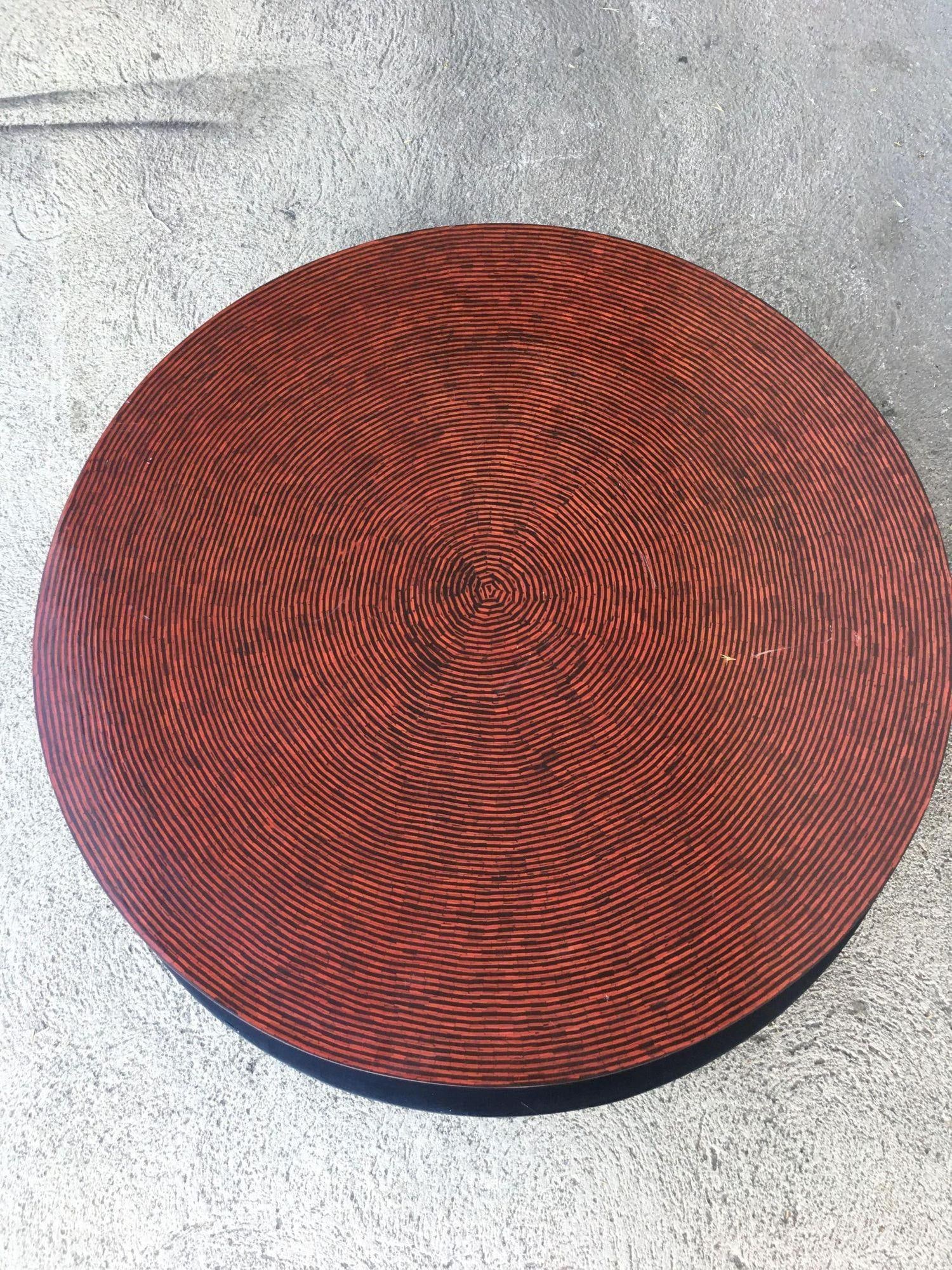 Two-Tone Cubist Style Round Livingroom Set, Circa 1990 - 10
