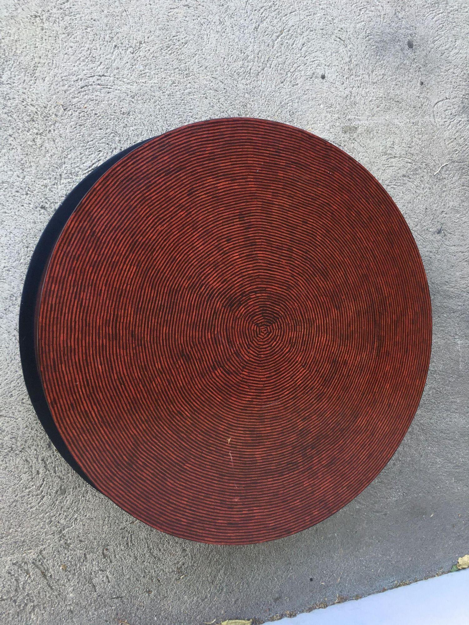 Two-Tone Cubist Style Round Livingroom Set, Circa 1990 - 11