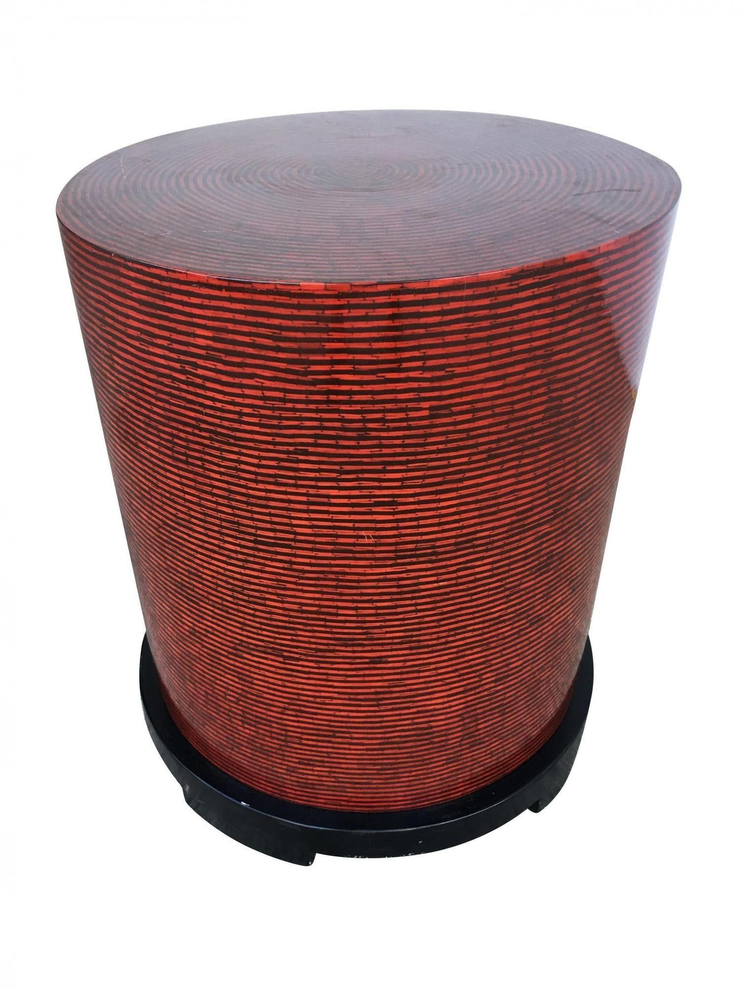 Two-Tone Cubist Style Round Livingroom Set, Circa 1990 - 9