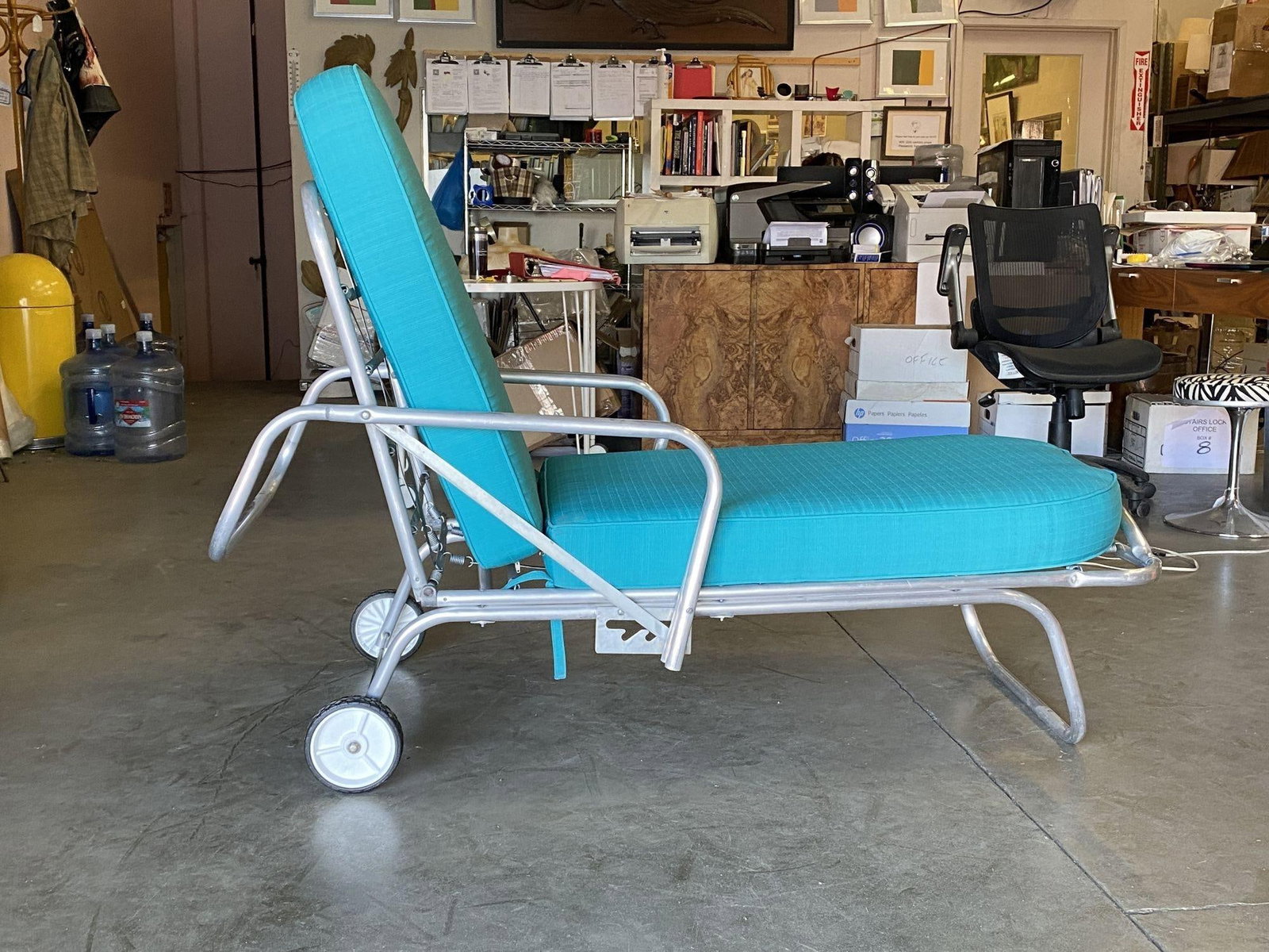 Aluminum Patio/Outdoor Adjustable Recliner Chase lounge - 15