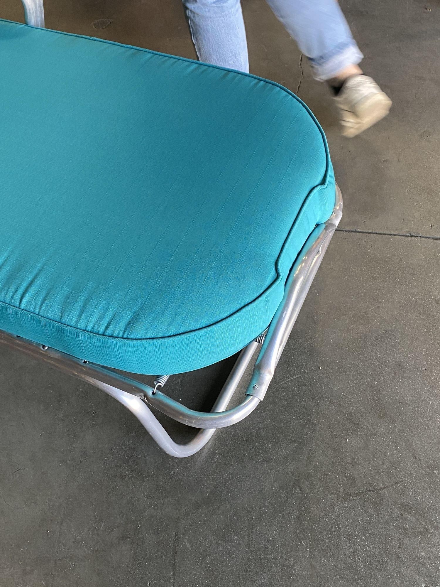 Aluminum Patio/Outdoor Adjustable Recliner Chase lounge - 2
