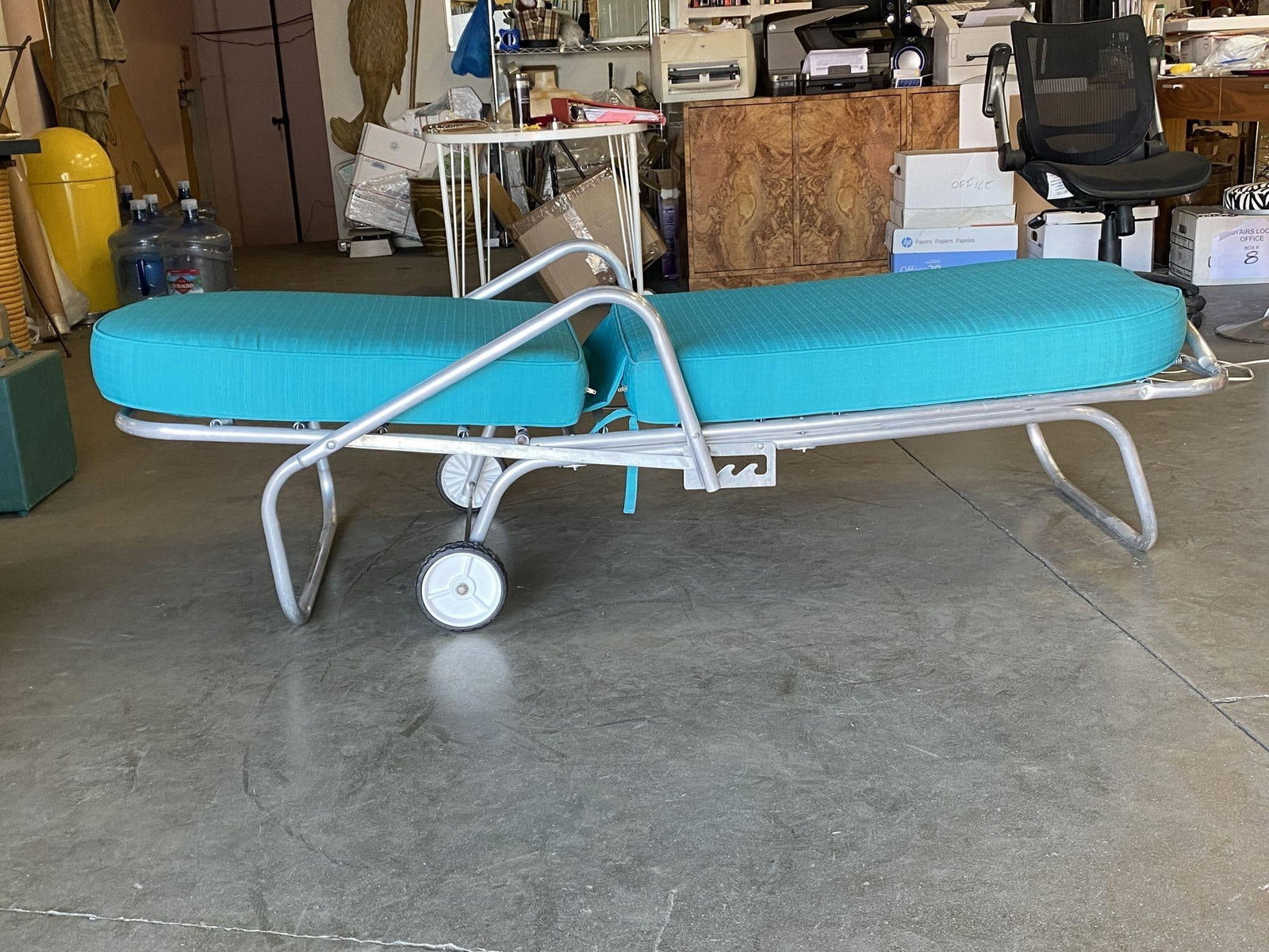 Aluminum Patio/Outdoor Adjustable Recliner Chase lounge - 4