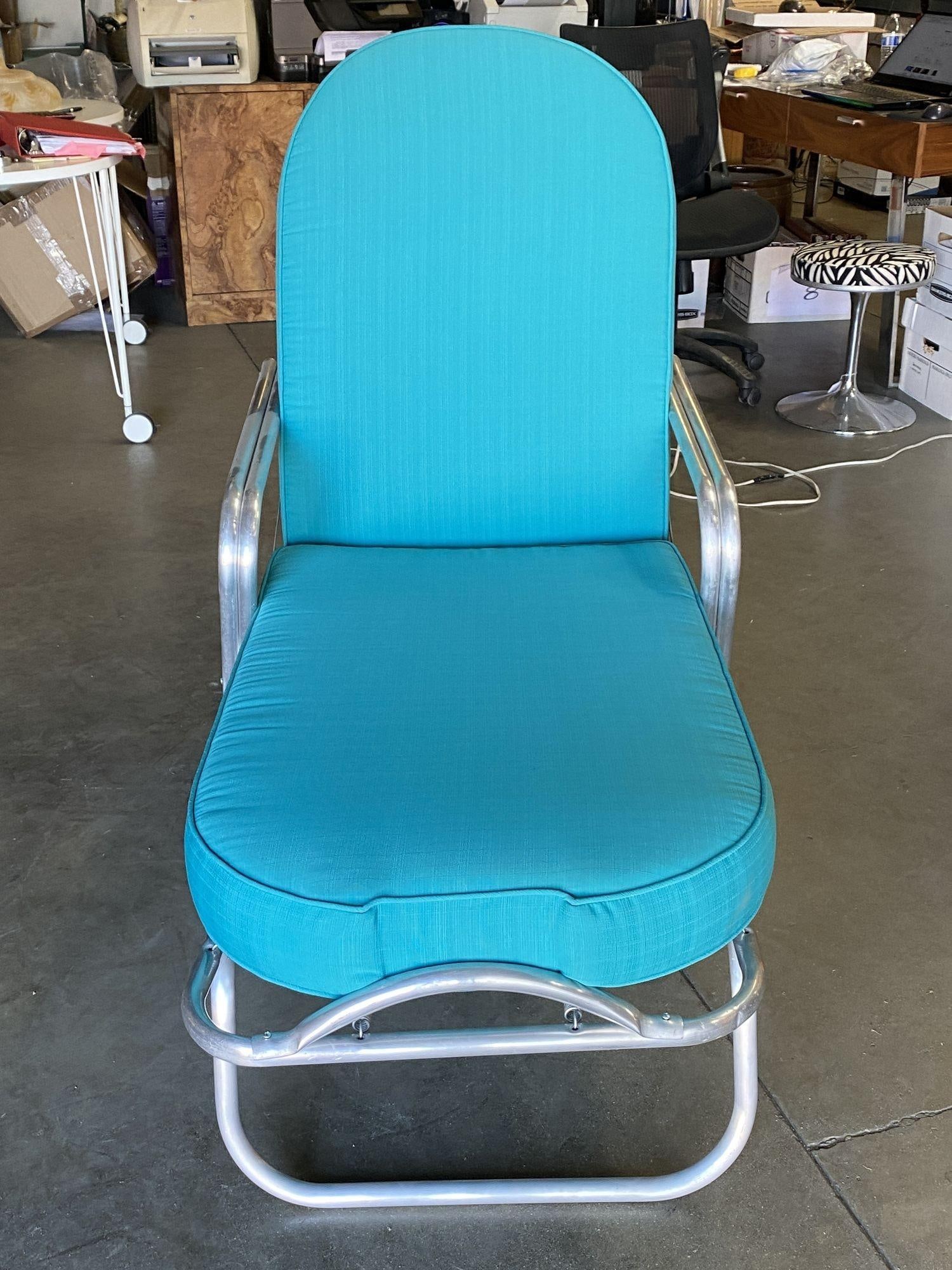 Aluminum Patio/Outdoor Adjustable Recliner Chase lounge - 8