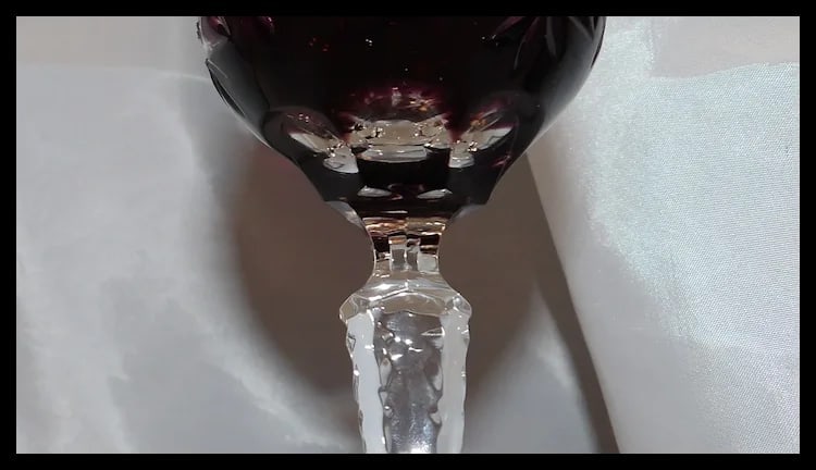 Nachtmann Traube Amethyst Sherry/ Liqueur Glasses - 9