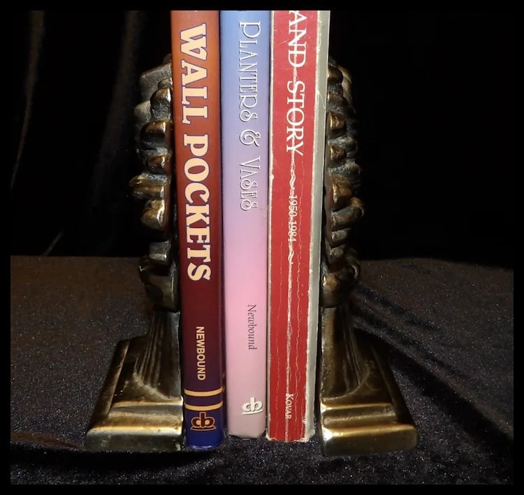 Polished Stainless Steel Wheat Sheaves Bookends - 7
