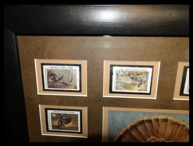National Wildlife Foundation Turkey Stamps 1990-2010 - 3