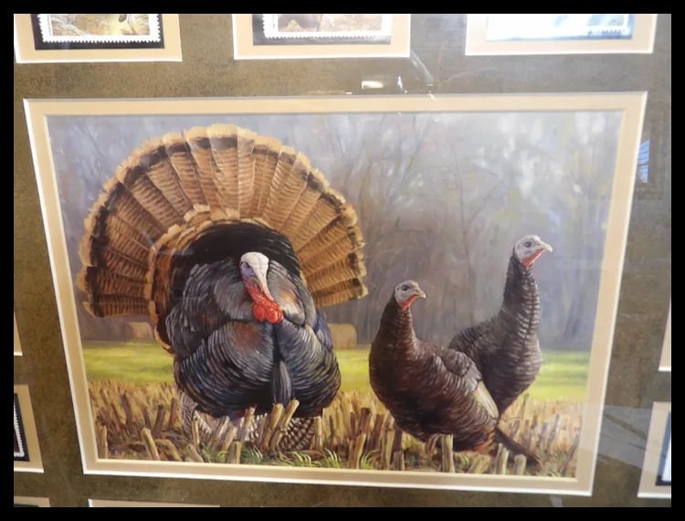 National Wildlife Foundation Turkey Stamps 1990-2010 - 5