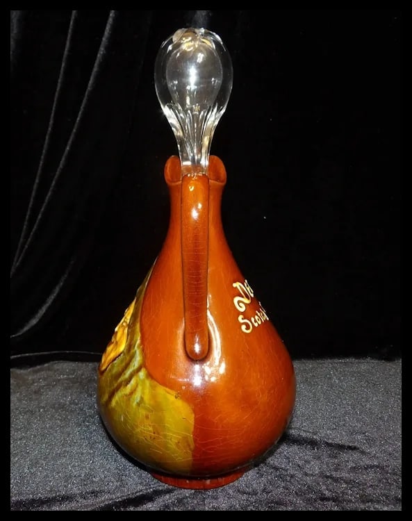 Royal Doulton Kingsware “The Jovial Monk” Dewar’s Scotch Whisky Flask - 3