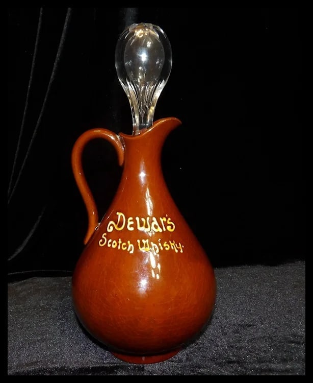 Royal Doulton Kingsware “The Jovial Monk” Dewar’s Scotch Whisky Flask - 4