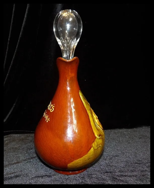 Royal Doulton Kingsware “The Jovial Monk” Dewar’s Scotch Whisky Flask - 5