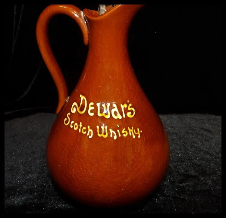 Royal Doulton Kingsware “The Jovial Monk” Dewar’s Scotch Whisky Flask - 6