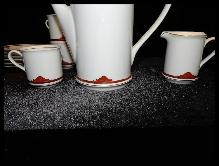 Vintage Sabina Loucky Czechoslovakia Tea Set - 7