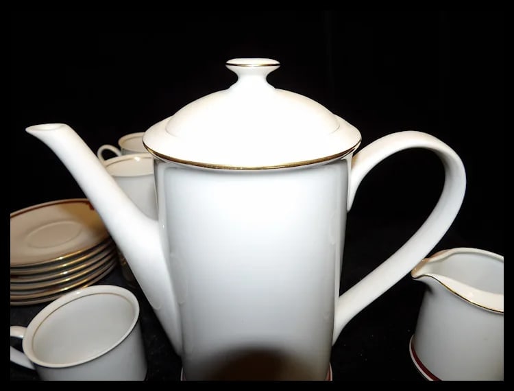 Vintage Sabina Loucky Czechoslovakia Tea Set - 9